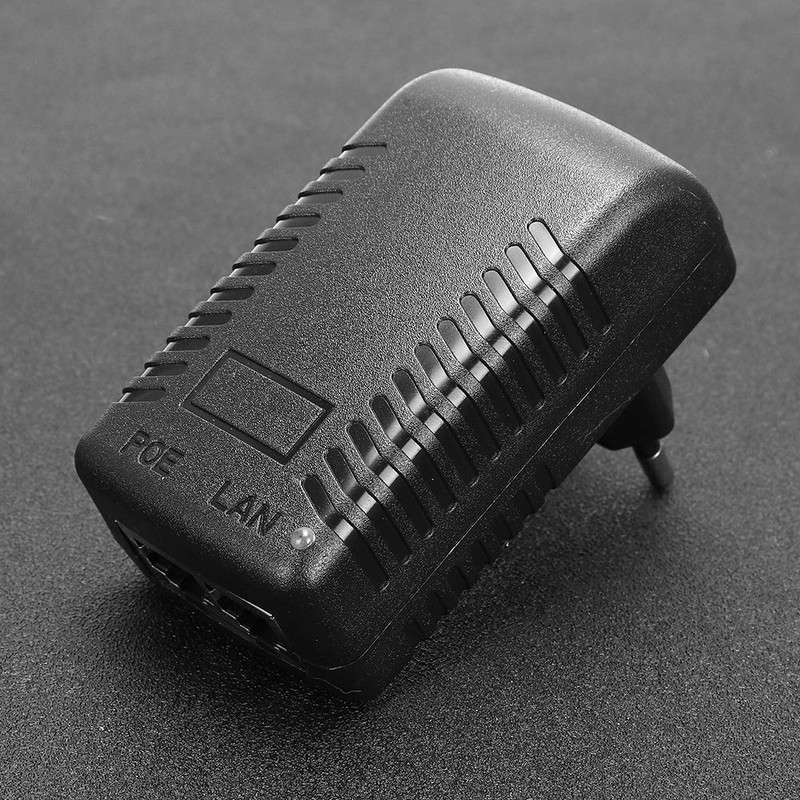 Wall Plug POE Injector, DC 24V 1A Power Supply Plug
