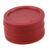 Red Air Hockey Set (16 Pcs. 63 mm Air Hockey