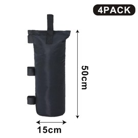 Gazebo Weights 800D Oxford Tent Sandbag Sandbags Weight Bags Fillable Reusable Gazebo Tent Folding Gazebo Pack of 4