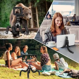 Tripie Flexible Celular Camara Soporte Universal Portatil                                                                                             