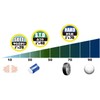 Kijima 201-6816 Motorcycle Parts Scene Select Grip Grip Rubber Doctor