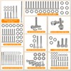BIGLKNM Raptor Bolts and Nuts Fit for Yamaha 2006 &