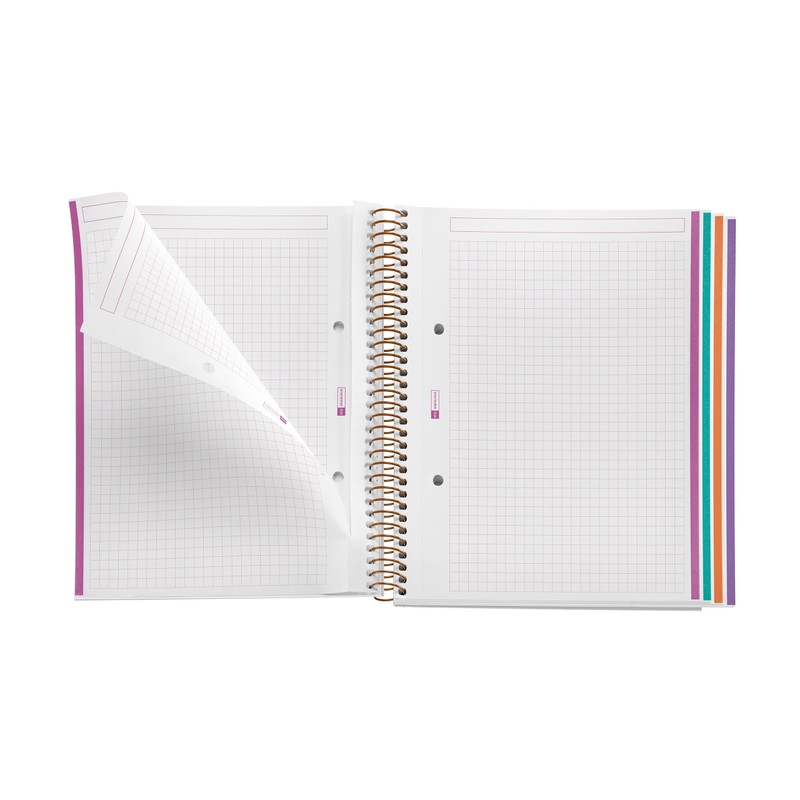 Miquelrius - Notebook A5 (148 x 210 mm), squared 5