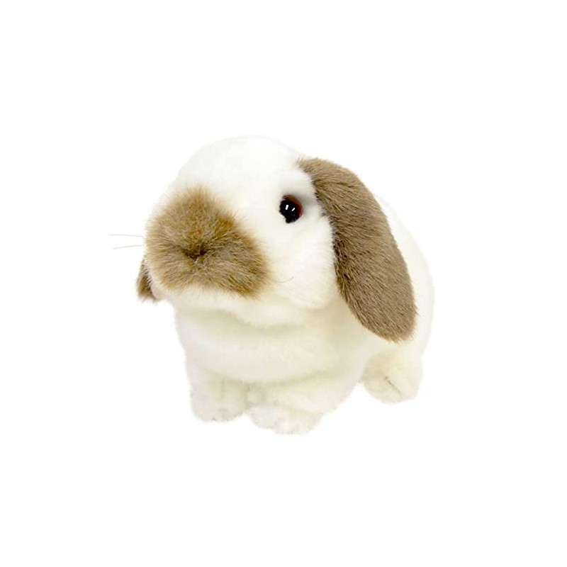 Yoshitoku 180128 Rikunaka Friends Lop Ear Rabbit Plush Toy, Broken