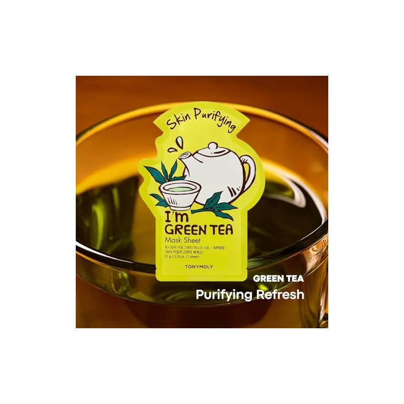TONYMOLY I'm Real Green Skin Purifying Tee Mask