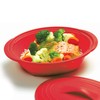 Norpro, Red Silicone Steamer with Insert, 32 oz