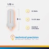 Technical Precision 32W Bulb Triple Tube Compact Fluorescent Light Bulb