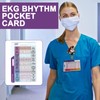 Ecg Ruler 7 Step, Transparent Ecg Pocket Card UK for
