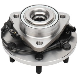 IRONTEK 515155 4WD Front Wheel Hub and Bearing Assembly Compatible for Nissan 2012-2015 Armada/ 2012-2015 Titan Wheel Bearing and Hub; w/ABS 6 Lugs 1PCS