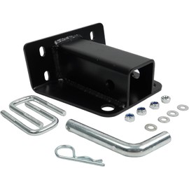 ZTUOAUMA Kit de enganche de remolque receptor trasero de 5 cm con accesorios de montaje, clips compatibles con Kawasaki Mule 600 610 SX KAF400 UTV ATV