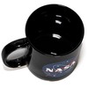 Mean Muggin NASA 11oz Ceramic Mug (Black) - Artwork on