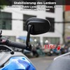 evermotor Motorcycle Handlebar End Mirrors E-Approved E24 360° Adjustable M6
