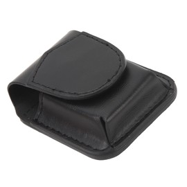 Lighter Waist Case, Anti Scratch Lighter Pouch Versatile Magnetic Buckle for Travel (Black)