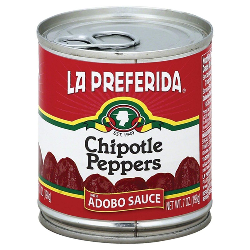 La Preferida Whole Chipotle Peppers, Hot, 7 OZ (Pack of