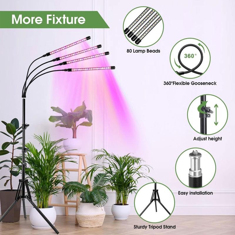 Indoor plant growth light, full spectrum LED plant light with