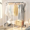 Wisebom Protective Cover for Clothes Rack, Thicker PEVA Garment Bag,