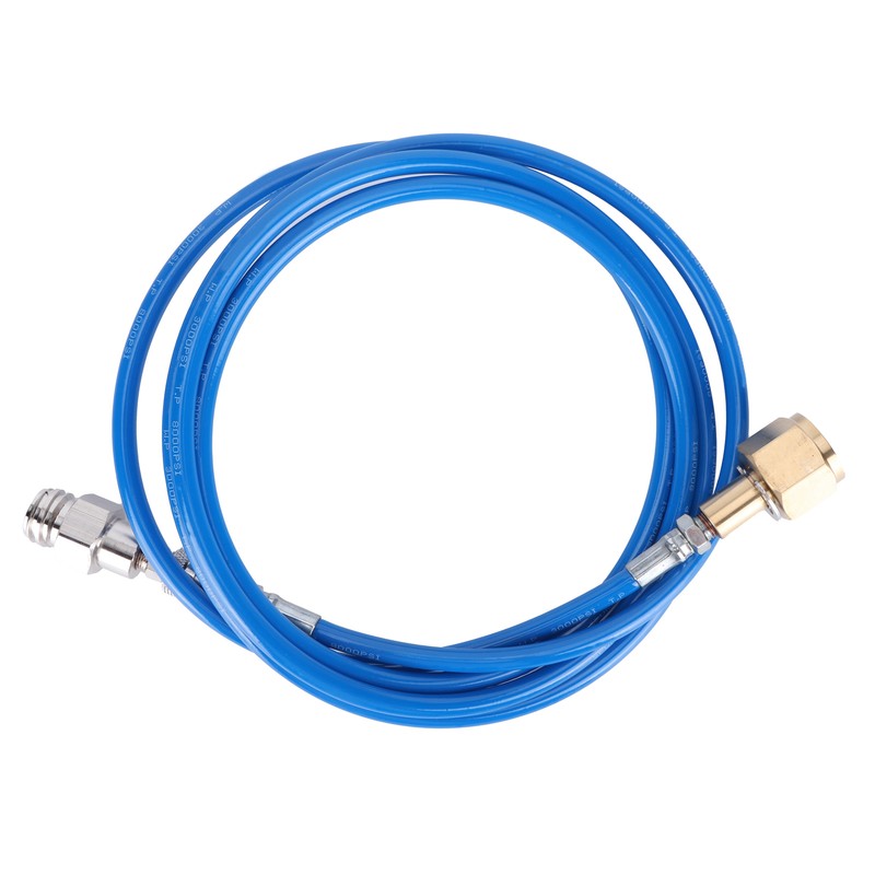 W21.8-14 CO2 Cylinder Refill Adapter with 100in Hose for Filling