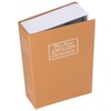 Book Safe Case Simulation Portable Safe Storage Box with Combination