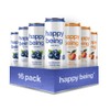 Happy Being Sparkling Nutrient-Rich Organic Blueberry & Peach Rose White