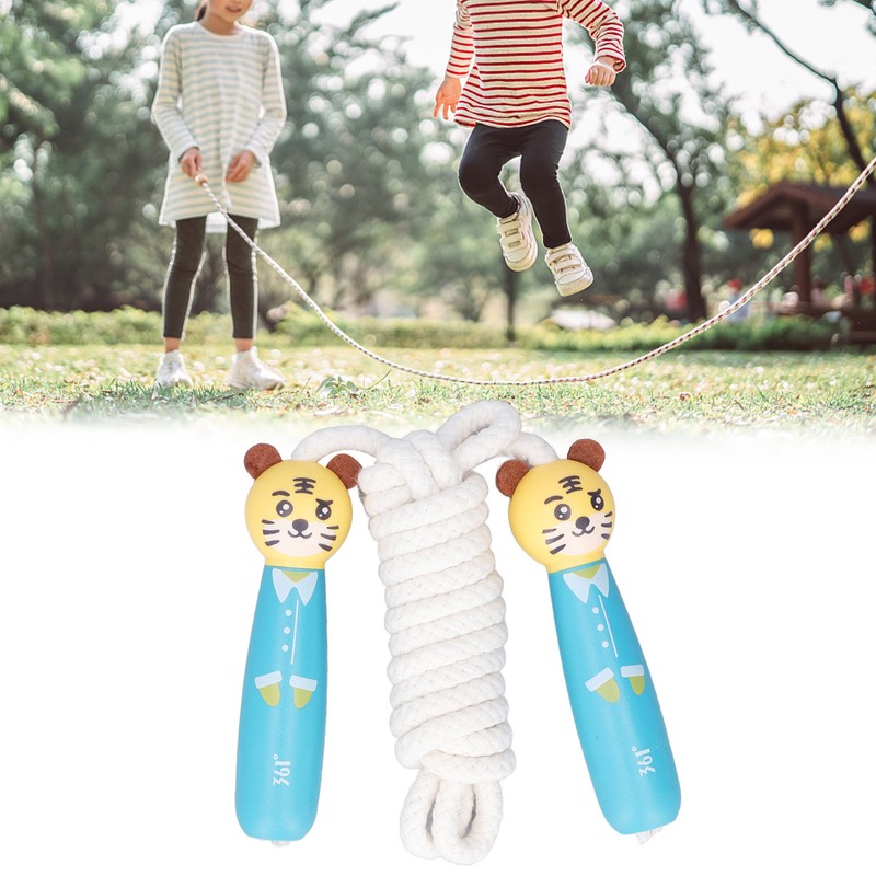 Cartoon Skipping Rope Adjustable Length Children Cartoon Jumping Rope for