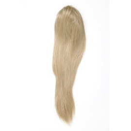 WIG ME UP - WK06-22 Hairpiece Voluminous Smooth Falling Braid / Ponytail Mini Butterfly Clip Elastic Band Approx. 60 cm Ash Blonde