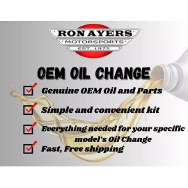 Yamaha Genuine OEM 2022-2023 Yamaha YZF-R7 YZFR7 Full Synthetic Oil Change Kit