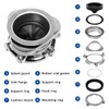 Garbage Disposal Flange, 3 Bolt Mount Stainless Steel Kitchen Sink