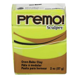 Sculpey Premo Polymer Clay 2oz-Wasabi