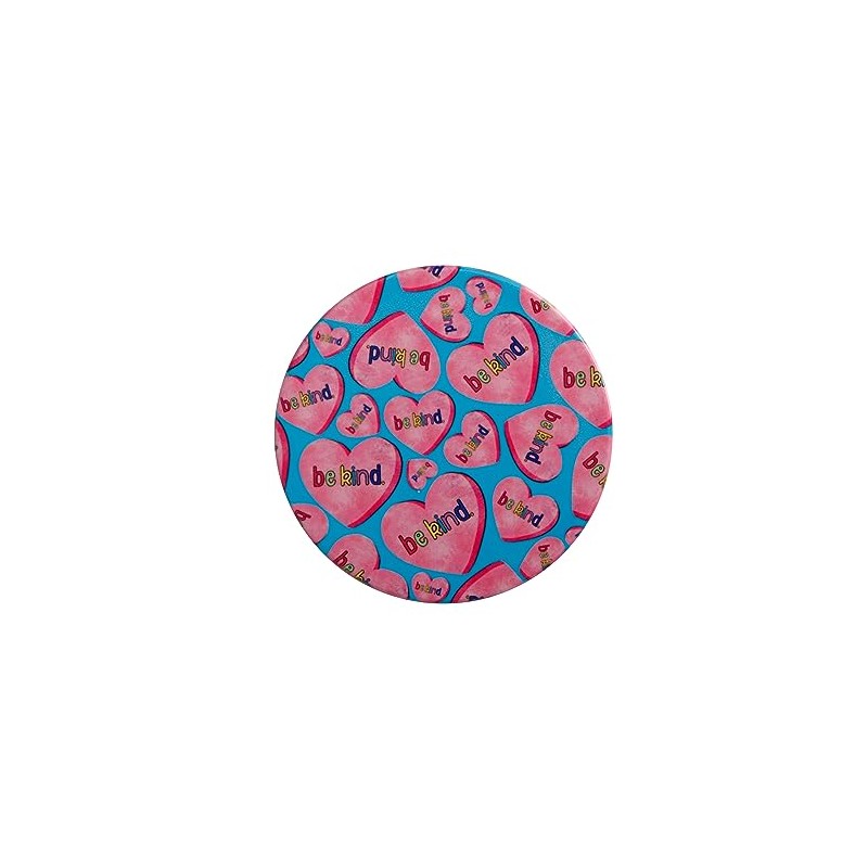 Maxwell & Williams DU0372 Be Kind Round Ceramic Coaster Turquoise