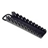 Ernst Manufacturing Gripper Stubby Wrench Organizer, 11 Tool, Black