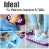 BigDean Acupressure Mat with Cushion & Cover to Increase Well-Being