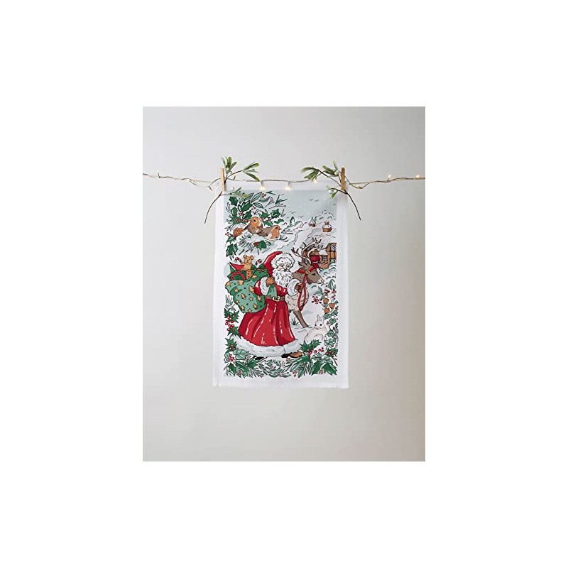 Ulster Weavers - Santa Claus Tea Towel (74 x 48cm)