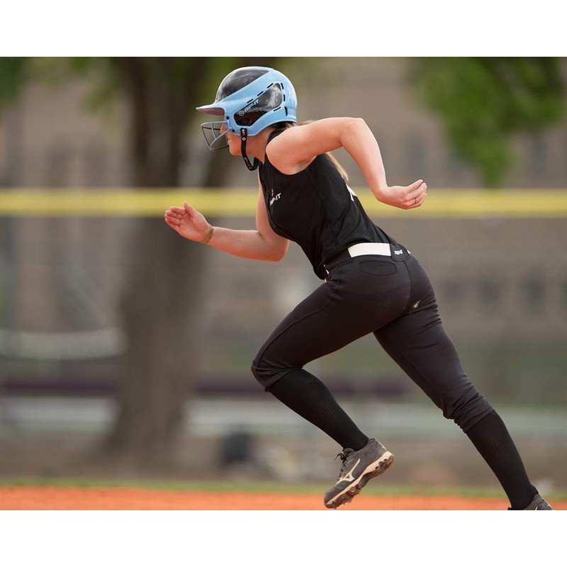 RIP-IT Classic Softball Over The Knee Sock (White, Medium/Large)