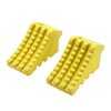 ROBLOCK Tire Stoppers Solid Rubber Wheel Chocks Heavy Duty with