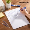 Retractable Gel Pen Refills, Shuttle Art 60 Pack Blue Rollerball