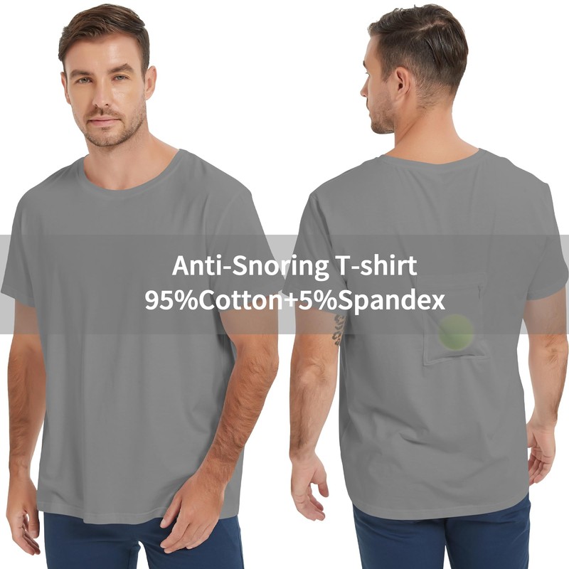 Codida Sleep Apnea T-Shirt on Side Positional Therapy to Prevent