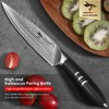 MAD SHARK Damascus Paring Knife 5 Inch Small Kitchen Knife,