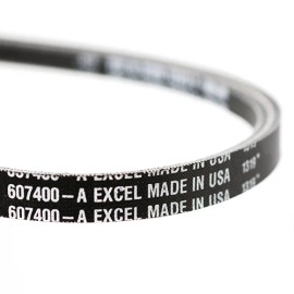 Hustler Genuine OEM 607400 Lawnmower Raptor Pump Belt - Black Replaces 603907