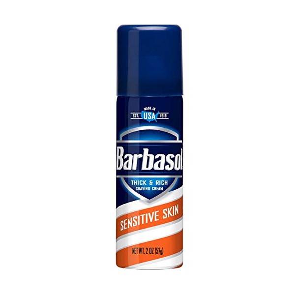 Barbasol Shaving Cream Sensitive Skin (Pack of 2)
