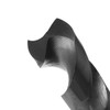 sourcing map 23mm Reduced Shank HSS 9341 Black Oxidised Drill