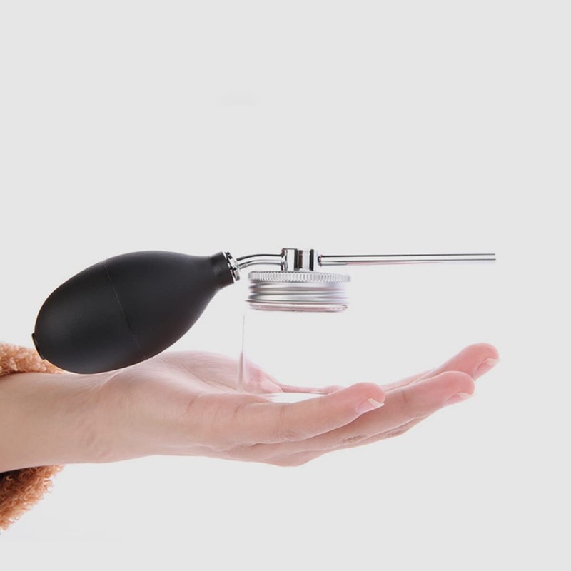 Healvian Convenient Powder Dispenser Hair Sprayer Portable for Body Powder