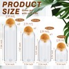 Suclain 5 Pack Storage Glass Jar Set Food Tank with