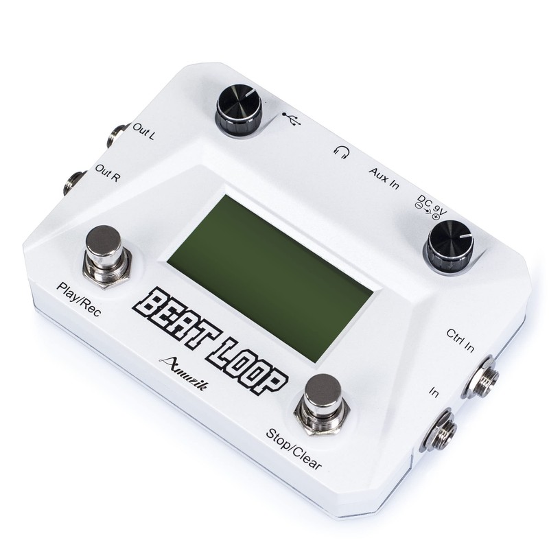 Amuzik Beat Loop Guitar Effect Pedal Drum Looper Machine 40