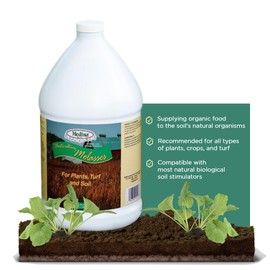 Medina Horticultural Molasses - Nutrient-Rich Plant Juice & Molasses Gallon Blend for Lush Garden Growth, Ideal for All Plants and Lawns, 4800 Sq. Ft. Liquid Gal