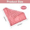 Ptwola 6 Pcs Washing Face Cloths Soft Cotton Muslin Washcloths
