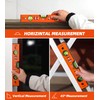 DOWELL 12 Inch Magnetic Spirit Level with Metric Scale, 3