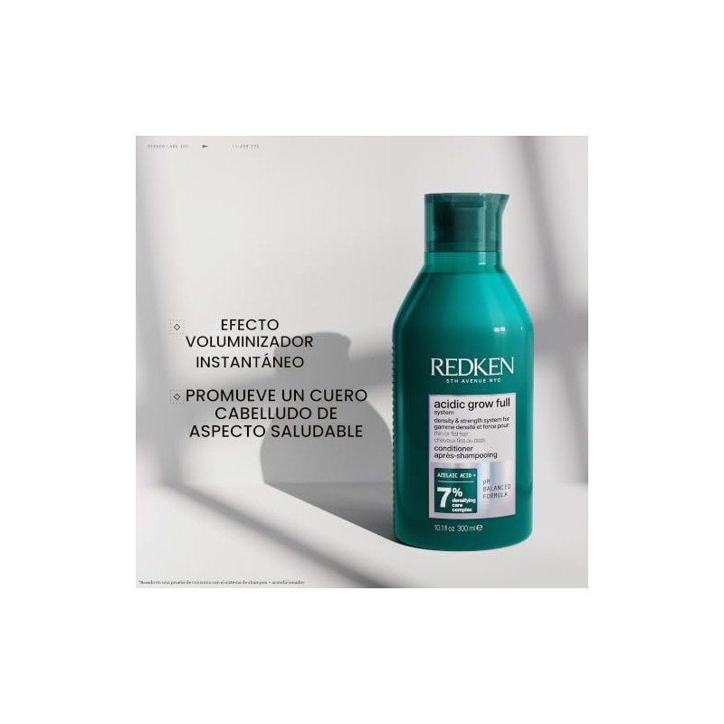 Redken Acondicionador Acidic Grow Full System 50mL | Da volumen