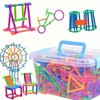 Random Color & Shape Magic Wand Building Block Set, 200pcs/set