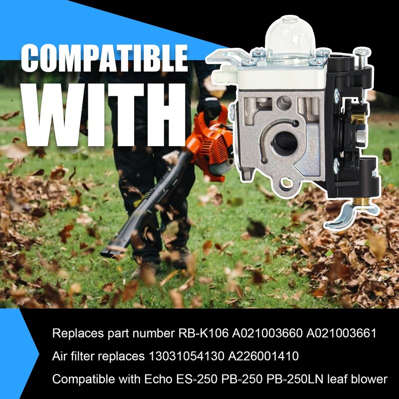 Podoy PB250 Carburetor Compatible with Echo PB-250 PB-250LN ES-250 RB-K106