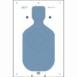 12 Pcs, 18" x 33" San Francisco (Ca) Pd Cardboard Target Version 3